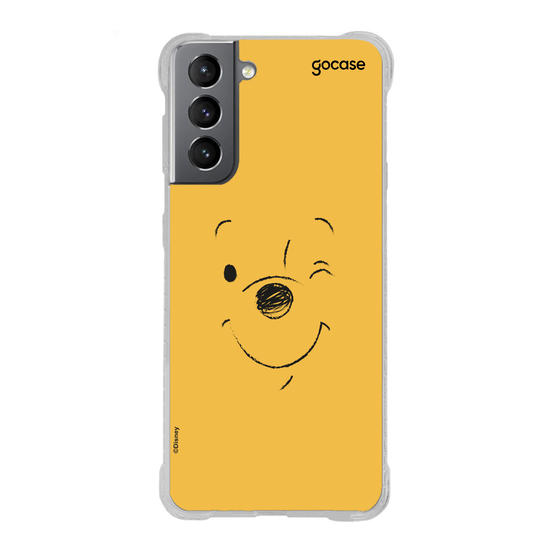 Capinha para celular  Ursinho Pooh Minimalista