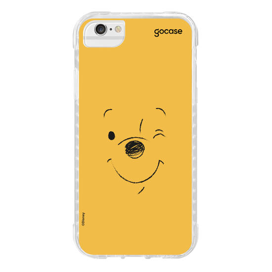 Capinha para celular  Ursinho Pooh Minimalista