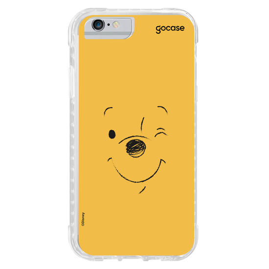 Capinha para celular  Ursinho Pooh Minimalista
