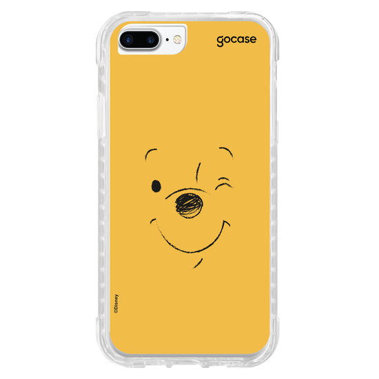 Capinha para celular  Ursinho Pooh Minimalista