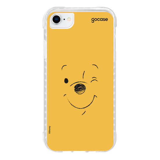 Capinha para celular  Ursinho Pooh Minimalista