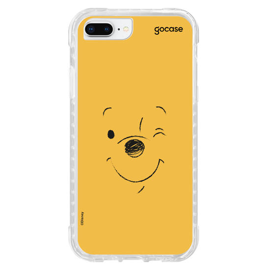 Capinha para celular  Ursinho Pooh Minimalista