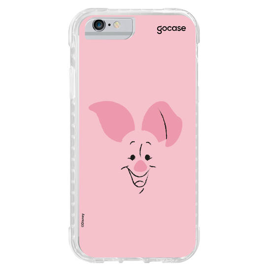 Capinha para celular  Ursinho Pooh - Leitão Minimalista