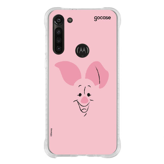 Capinha para celular  Ursinho Pooh - Leitão Minimalista
