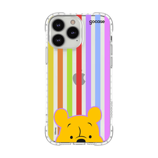 Capinha para celular  Ursinho Pooh - Listras Groovy