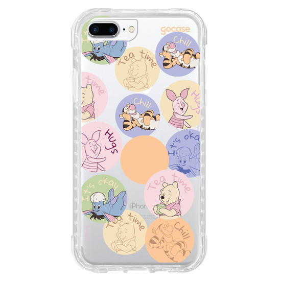 Capinha para celular  Turma do Pooh - Pooh Pins