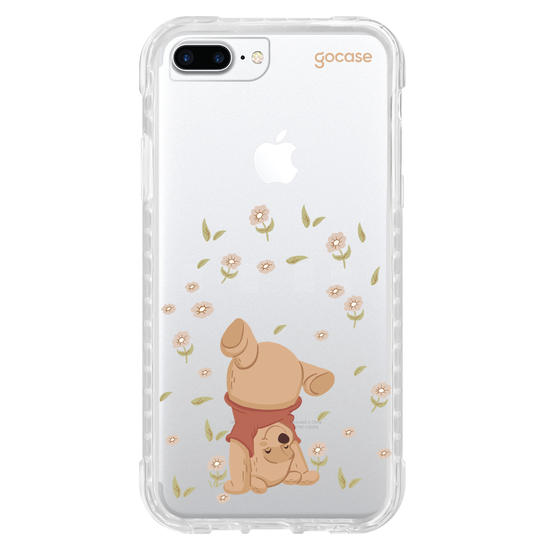 Capinha para celular  Ursinho Pooh De Ponta-Cabeça
