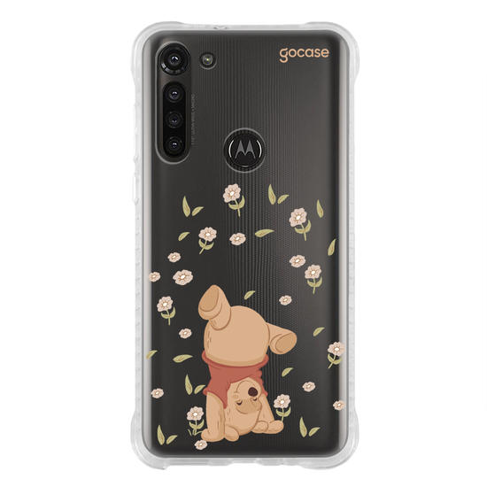 Capinha para celular  Ursinho Pooh De Ponta-Cabeça