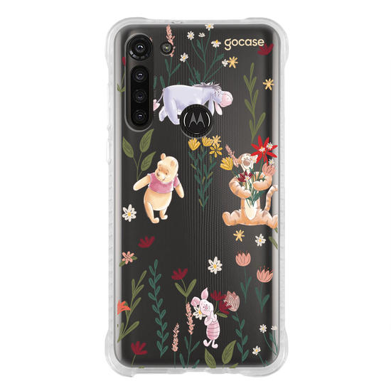 Capinha para celular  Turma do Pooh - Hundred Acre Bloom