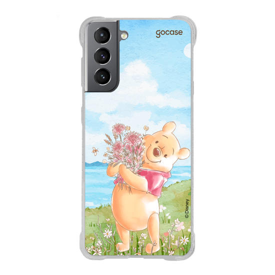 Capinha para celular Ursinho Pooh - Pooh Aquarela