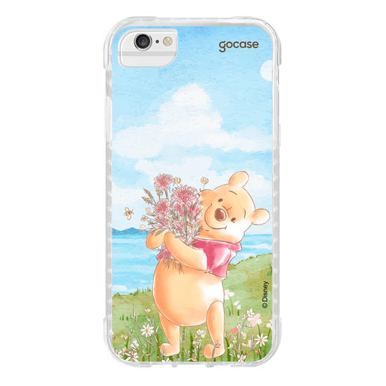 Capinha para celular Ursinho Pooh - Pooh Aquarela