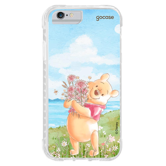 Capinha para celular Ursinho Pooh - Pooh Aquarela