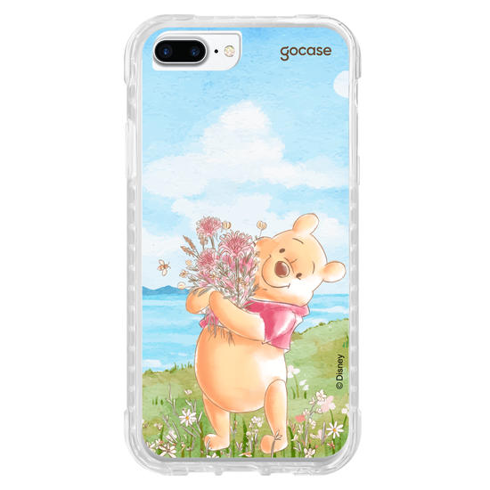 Capinha para celular Ursinho Pooh - Pooh Aquarela