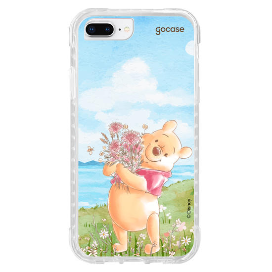 Capinha para celular Ursinho Pooh - Pooh Aquarela