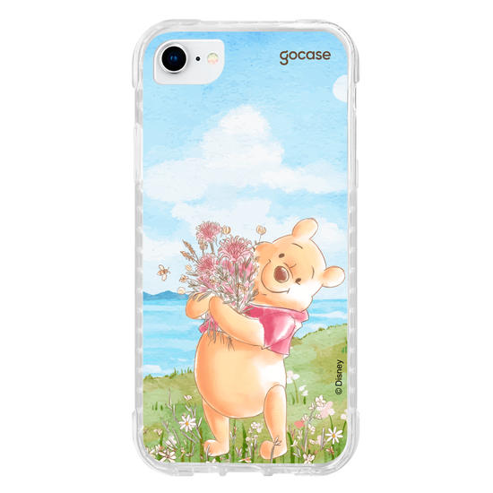Capinha para celular Ursinho Pooh - Pooh Aquarela