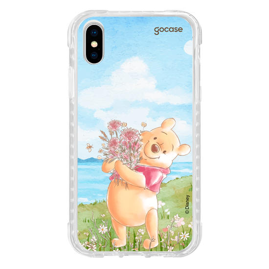 Capinha para celular Ursinho Pooh - Pooh Aquarela
