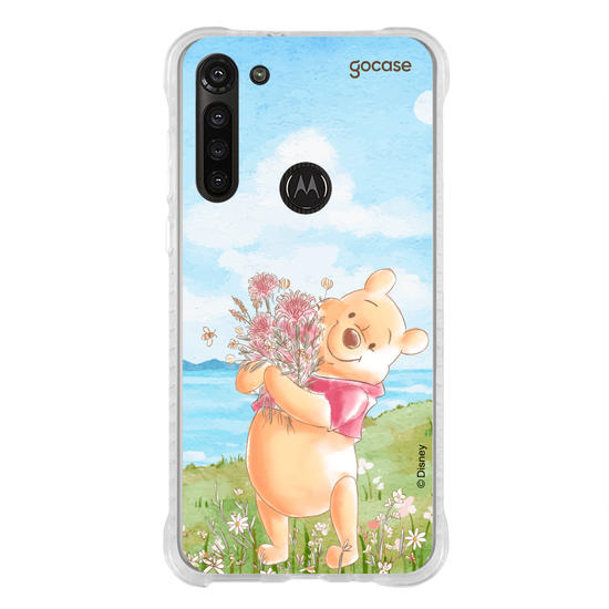 Capinha para celular Ursinho Pooh - Pooh Aquarela