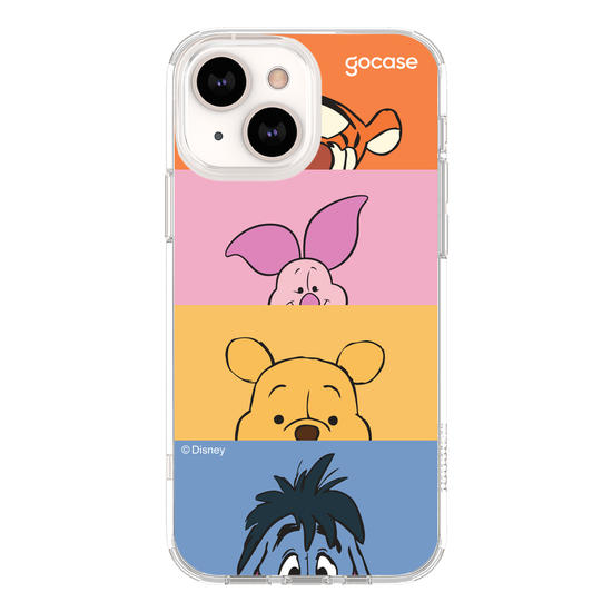 Capinha para celular Ursinho Pooh - Paleta de Cores
