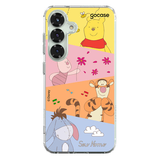 Ursinho Pooh - Paleta Cute Diagonal