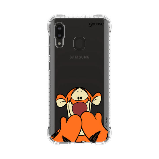 Capinha para celular Ursinho Pooh - Rostinho do Tigrão