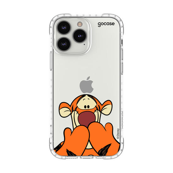 Capinha para celular Ursinho Pooh - Rostinho do Tigrão