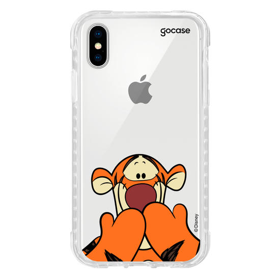 Capinha para celular Ursinho Pooh - Rostinho do Tigrão