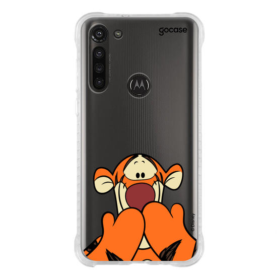 Capinha para celular Ursinho Pooh - Rostinho do Tigrão