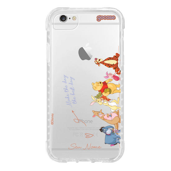 Capinha para celular Ursinho Pooh - Passeio da Turma do Pooh