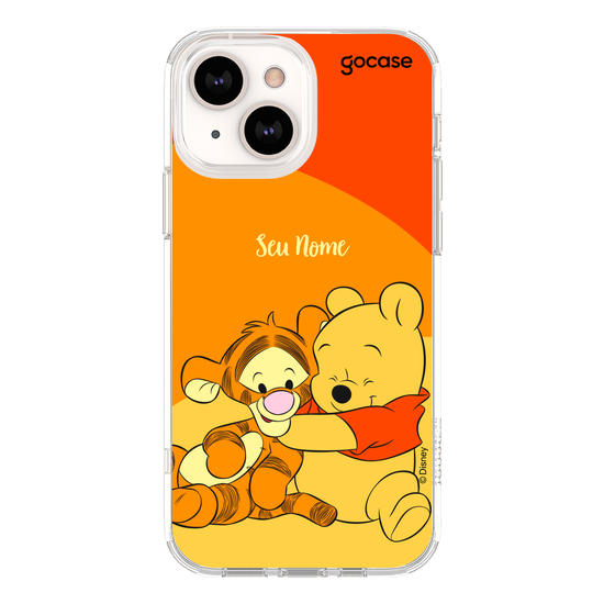 Capinha para celular Ursinho Pooh - Pooh e Tigrão Babies
