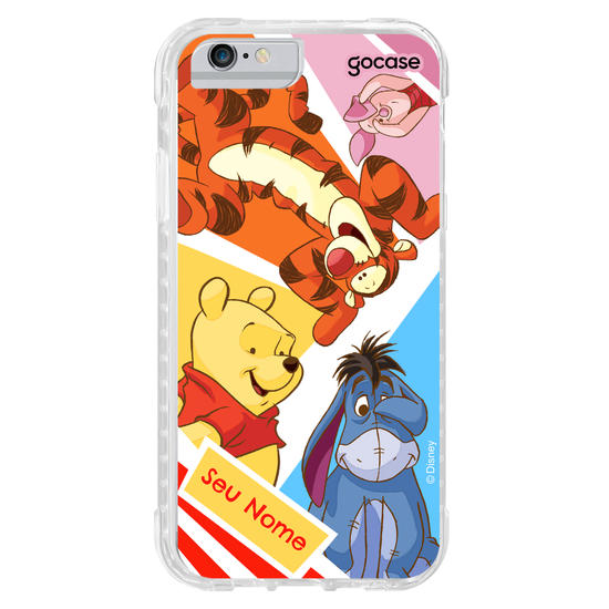 Capinha para celular Ursinho Pooh - Mix de Cores