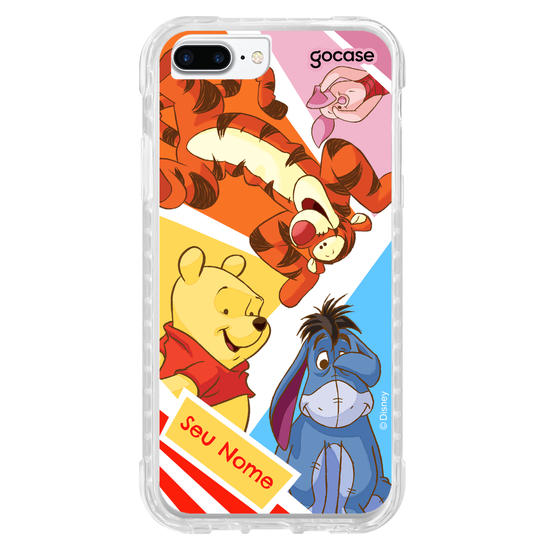 Capinha para celular Ursinho Pooh - Mix de Cores