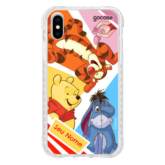 Capinha para celular Ursinho Pooh - Mix de Cores