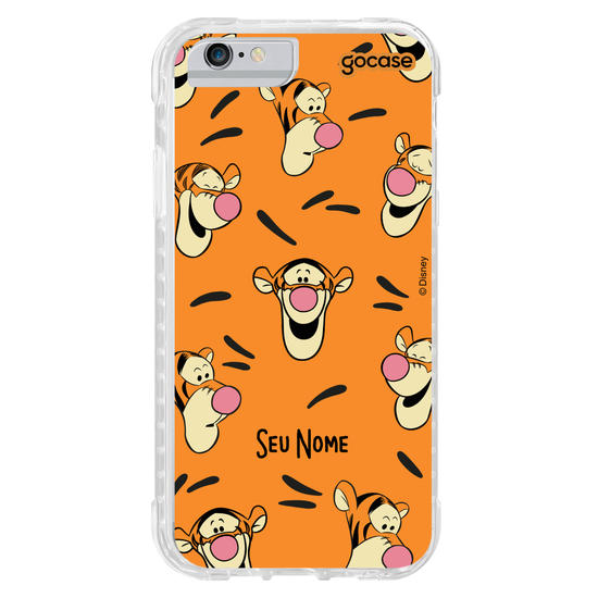 Capinha para celular Ursinho Pooh - Pattern do Tigrão