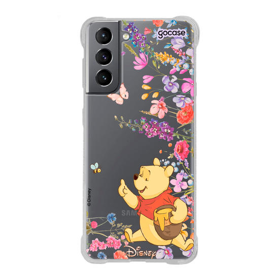 Capinha para celular Ursinho Pooh - Pooh Garden