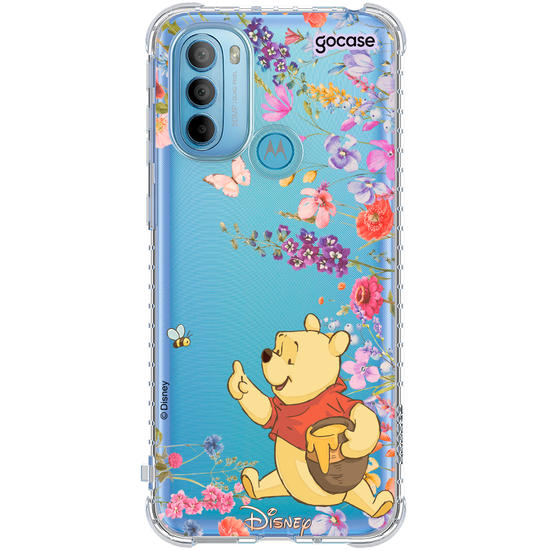Capinha para celular Ursinho Pooh - Pooh Garden