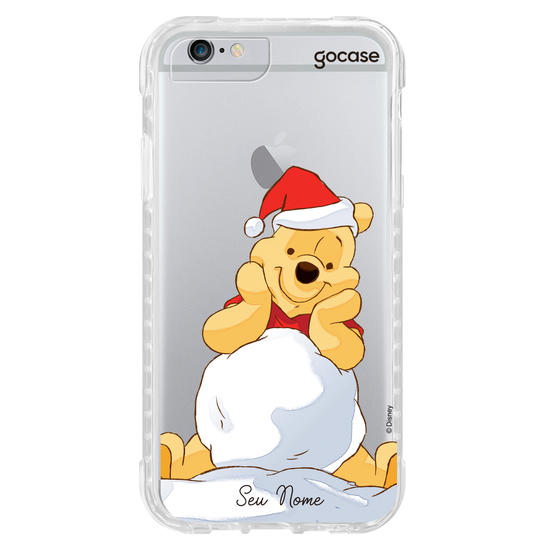Capinha para celular Ursinho Pooh - Bola de Neve