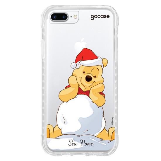 Capinha para celular Ursinho Pooh - Bola de Neve