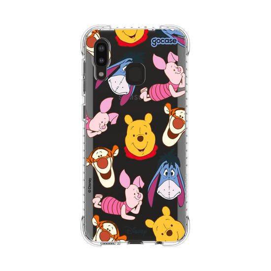 Capinha para celular Ursinho Pooh - Rostinhos Amigáveis