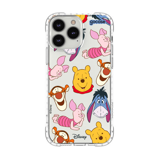 Capinha para celular Ursinho Pooh - Rostinhos Amigáveis