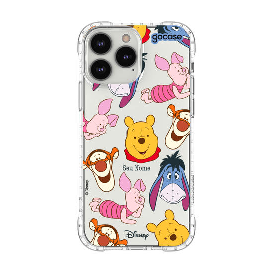 Capinha para celular Ursinho Pooh - Rostinhos Amigáveis
