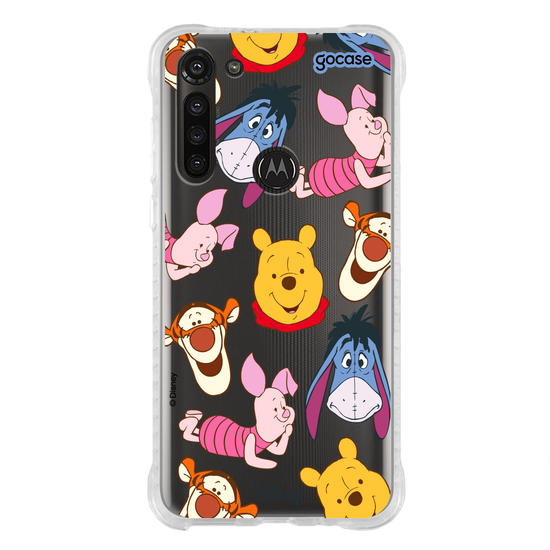 Capinha para celular Ursinho Pooh - Rostinhos Amigáveis