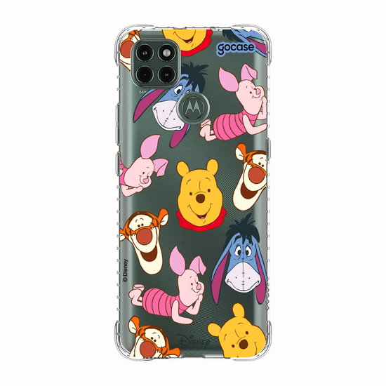 Capinha para celular Ursinho Pooh - Rostinhos Amigáveis