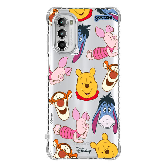 Capinha para celular Ursinho Pooh - Rostinhos Amigáveis