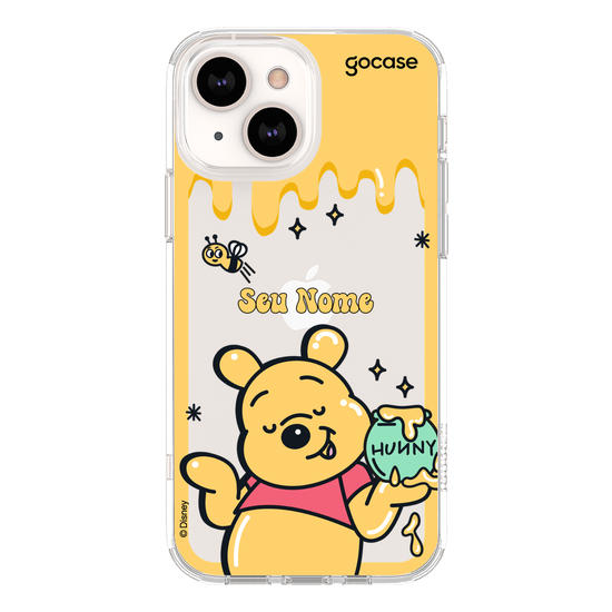 Capinha para celular Ursinho Pooh - Adorável Pooh