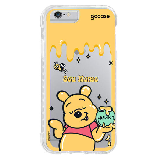 Capinha para celular Ursinho Pooh - Adorável Pooh