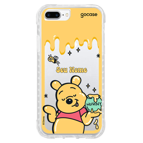 Capinha para celular Ursinho Pooh - Adorável Pooh