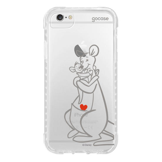 Capinha para celular Ursinho Pooh - Love You Mom!