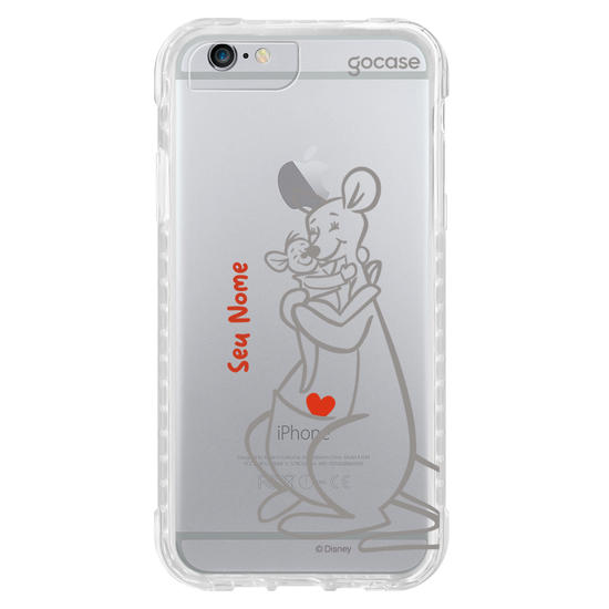 Capinha para celular Ursinho Pooh - Love You Mom!