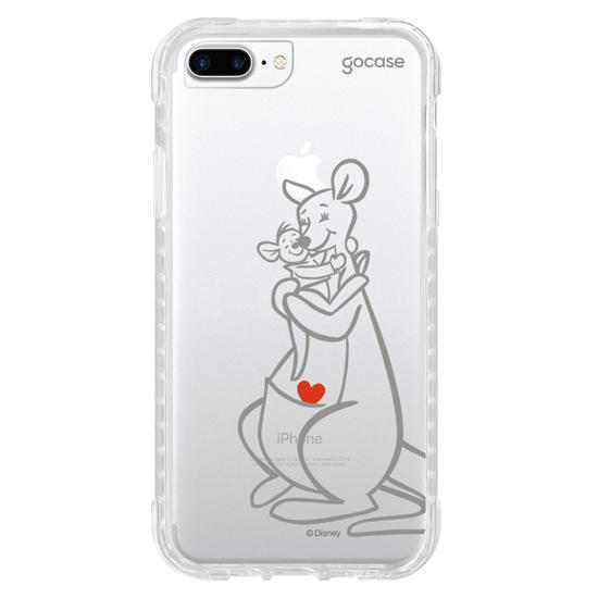 Capinha para celular Ursinho Pooh - Love You Mom!