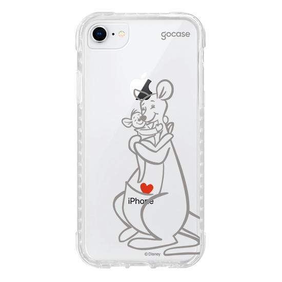 Capinha para celular Ursinho Pooh - Love You Mom!